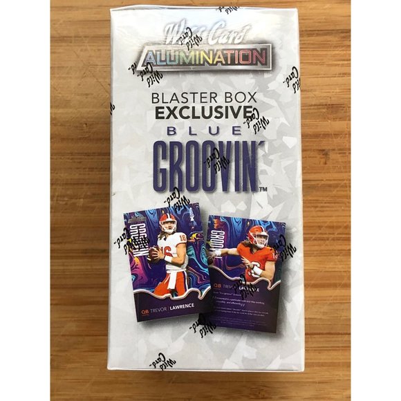 2021 Wild Card Alumination All Rookie Football Cards Blaster Box - Picture 4 of 6